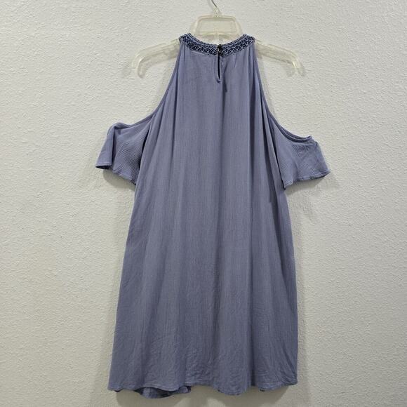 Knox Rose by Target Hippie Boho Off the Shoulder Emrboidered Dress Women Size S - Picture 9 of 10